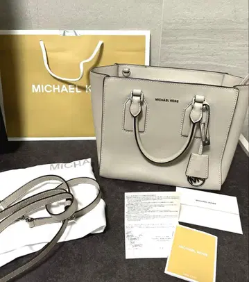 MICHAEL KORS 그레이 핸드백
