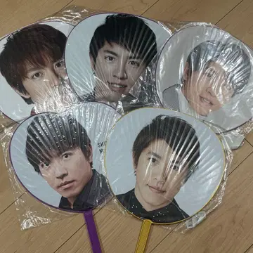 무라카미 싱고 부채 5개 세트