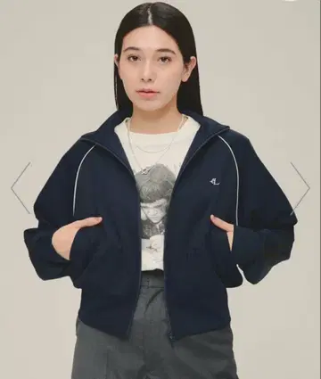 Line Jersey Jacket 택 포함 미사용 새상품