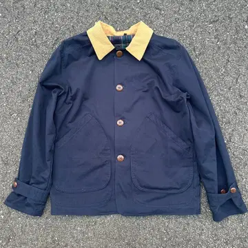 헌팅 자켓 네이비