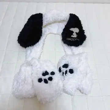 유니버셜 모자 스누피 복슬복슬 겨울