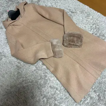 HusHusH 코트 베이지 m 사이즈