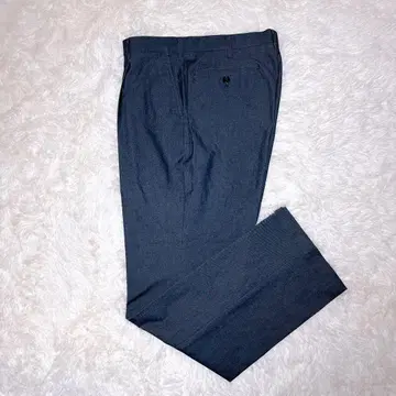 POLO BCS 남성용 슬랙스 허리 88cm 네이비 블루 세탁 가능