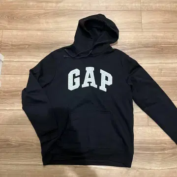 GAP 블랙 후드티 L 사이즈
