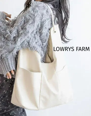 LOWRYS FARM 로리즈팜 5 포켓 토트 백 경량