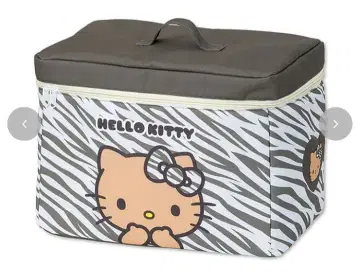 아베일 키티 수납BOX 제브라 패턴