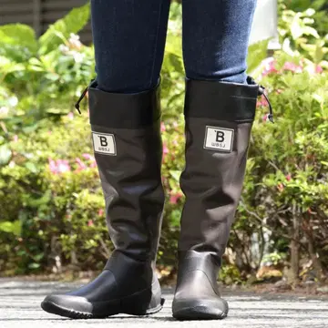 일본 야생조류의 회 레인부츠 4L 29cm