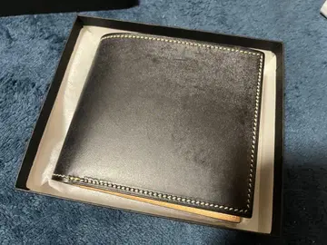 만소 브라이들 가죽 이단 접이식 지갑