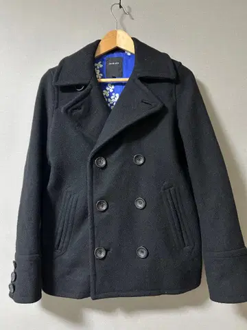 pas de calais 블랙 피 코트