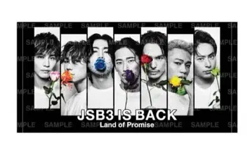 3 J SOUL BROTHERS JSB3 IS BACK 타월