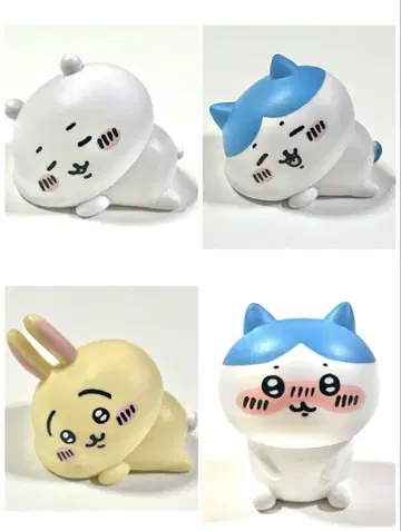 치이카와 피규어 치이카와 하치와레 토끼 4개 세트