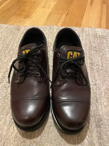 CAT 다크 브라운 워크 부츠 us9 27cm