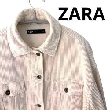ZARA 코듀로이 자켓 S 자라 아우터 점퍼 블루종