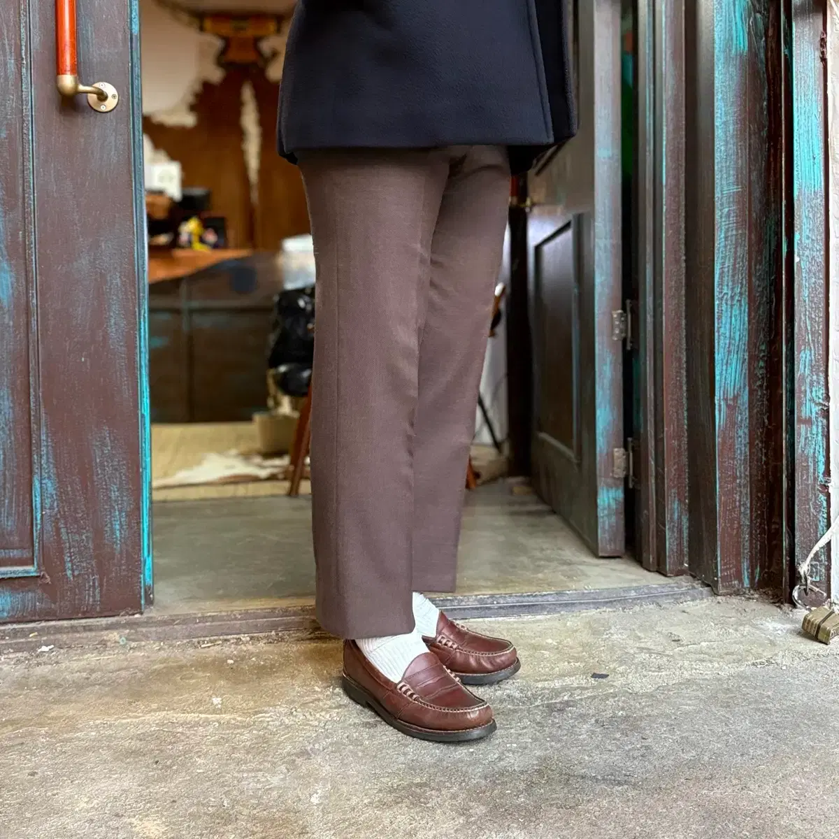 80s Pigeontex Wool Blending Trousers 32 #정장바지,#트라우저,#울팬츠 on Bunjang Global  Site.