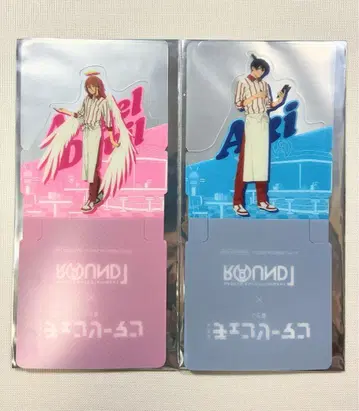 체인소 맨 하야카와 아키 천사의 악마 라운드 원 콜라보 스탠딩 코스터