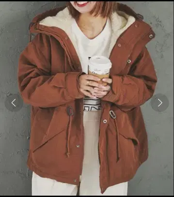 coen 3way 마운틴 후드티 오렌지