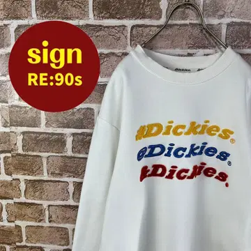 Dickies 디키즈 트리플 로고 자수 맨투맨 트레이닝복