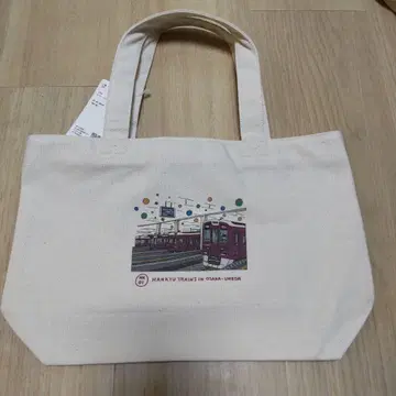 유니클로 UNIQLO 한큐 기차 미니 토트백