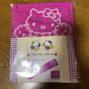 타월 커브스 Hello Kitty