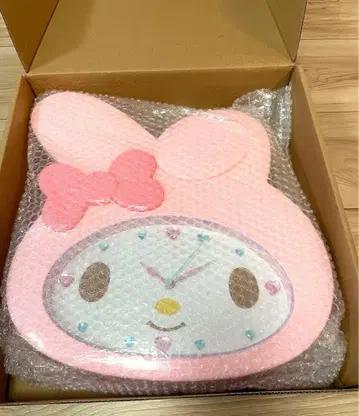 미사용 새상품 마이멜로디 시계 핑크