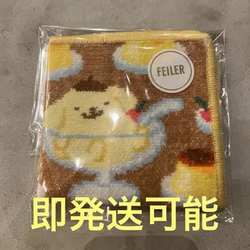 러브리 바이 페이 폼폼푸딩 콜라보 손수건 FEILER