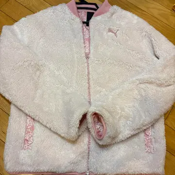 PUMA 플리스 자켓 리버서블