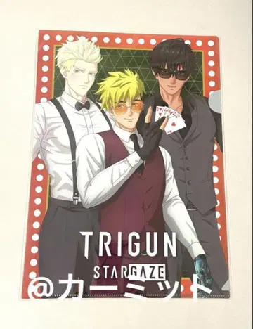 TRIGUN STARGAZE POP UP 클리어 파일 미개봉 새상품