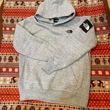 새상품급 THE NORTH FACE 그레이 후드 부착 후드티