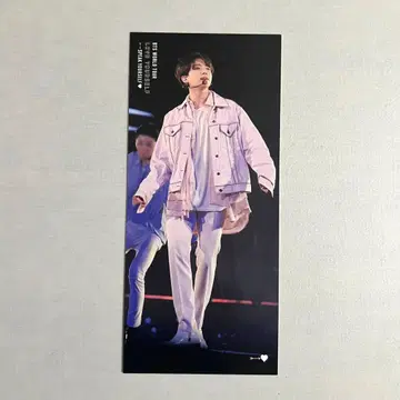BTS LOVE YOURSELF 상파울루 북마크 정국