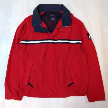[ NAUTICA ] XL 사이즈 노티카 남성용 아우터 후드 부착 레드
