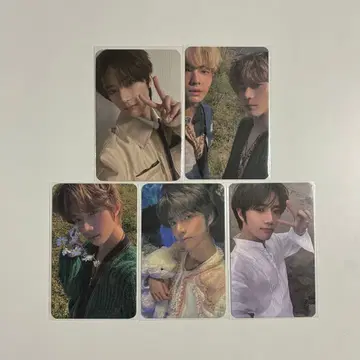 txt 범규 TEMPTATION 럭키 드로우 트레이딩 카드