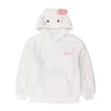 산리오 헬로키티 변신 후드티 복슬복슬 푹신푹신 4L 빅 사이즈