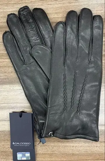 DAL DOSSO 브라운 가죽 장갑