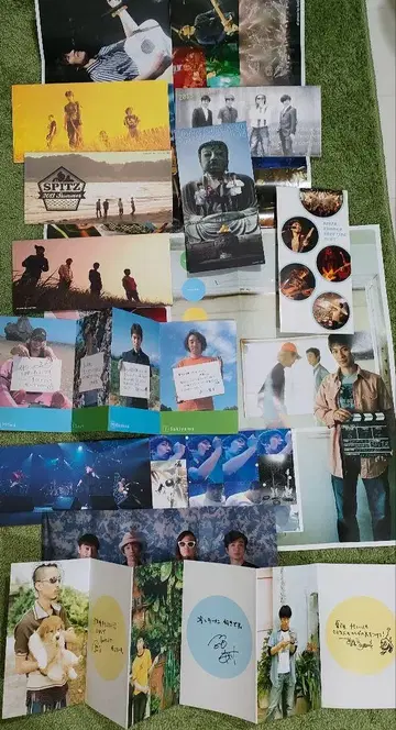 스피츠 늦더위 인사 카드, 포스터 13장 세트