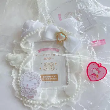 산리오 헬로키티 순백천사 트레이딩 카드 홀더 아이돌