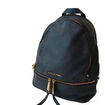 마이클코어스 백팩 남성용 여성용 브랜드 백팩 가죽 네이비