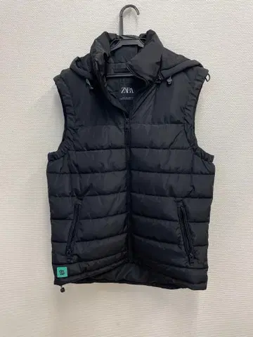ZARA dnwr. 후디 충전솜 베스트