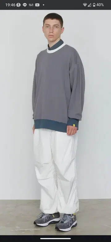 그래프페이퍼 루프 휠러 2023 맨투맨