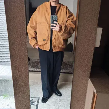 Walls 노카라 덕 자켓 워크 자켓 커스텀 YD13