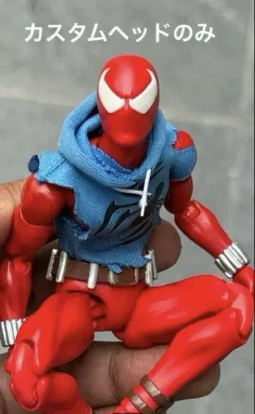 마펙스 MAFEX 스칼렛 스파이더맨 커스텀 헤드