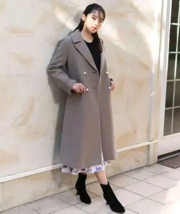 [ 미슈마슈 ] 펄 버튼 코트