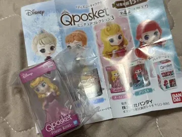 오로라 공주 Qposket 미니어처 컬렉션 3 가챠 디즈니