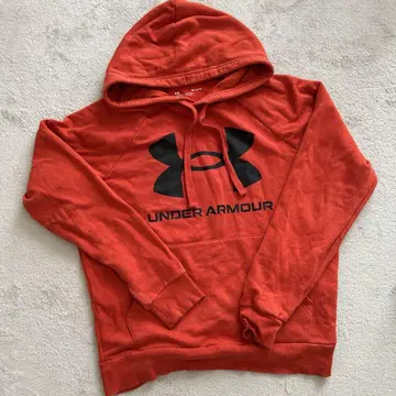 UNDER ARMOUR 언더아머 빨간색 후드티 남성용 M 사이즈