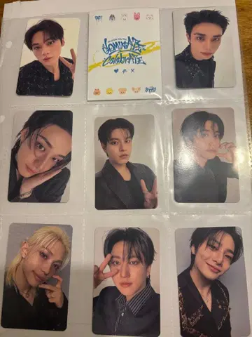 한국 앙콘 straykids STAYZONE 트레이딩 카드