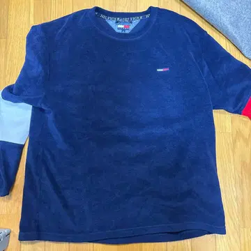 TOMMYJEANS 플리스 맨투맨