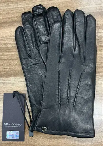 DAL DOSSO 가죽 장갑 다크 브라운