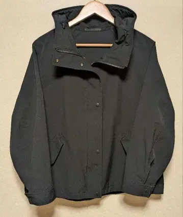 UNIQLO 유니클로 코튼 블렌드 후드티 XL 블랙