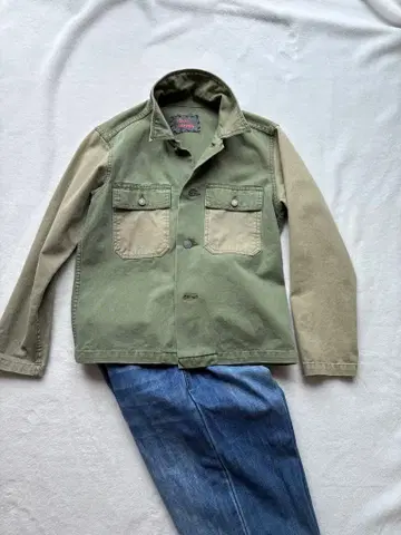 R.H. 빈티지 밀리터리 자켓 올리브 그린