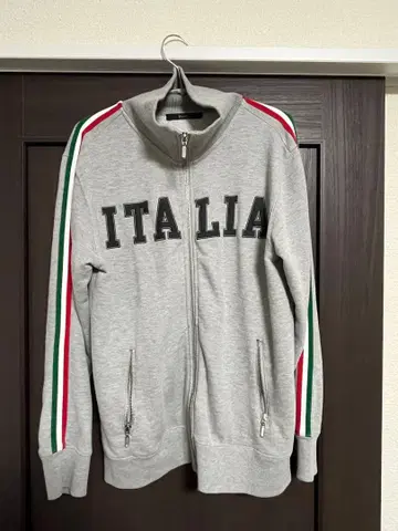 그레이 ITALIA 풀 집업 맨투맨