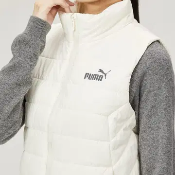 PUMA 화이트 다운 베스트